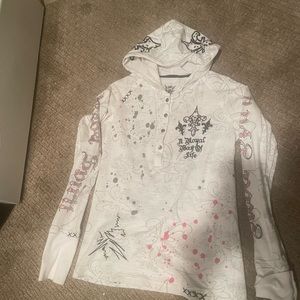 Rebel spirit, long sleeve hoodie